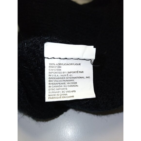 Bundle of 2 V. Fraas Black Red Pair of Scarves One Size - Picture 11 of 11